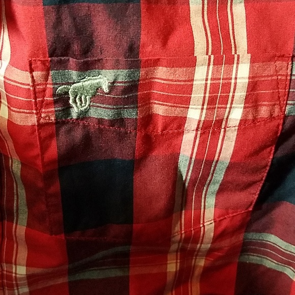 Wrangler Jean Co Boys Button Down Plaid Shirt New - Picture 2 of 3